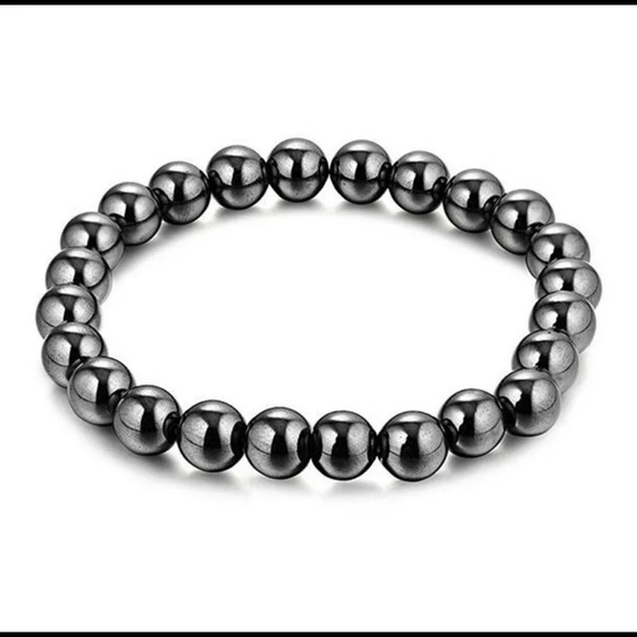 Hematite 8mm Bracelet Balance Memory Grounding - Picture 10 of 10